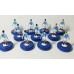 Subbuteo Andrew Table Soccer Greece Olympic Football Team Antwerp 1920 on Classic Hasbro Bases